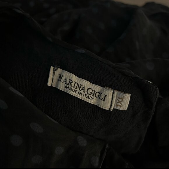 💕 Made In Italy Marina Gigli silk Dress 1XL - Picture 4 of 10